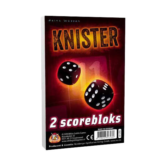 White Goblin games knister score blokelių išplėtimo rinkinys, 2 vnt.