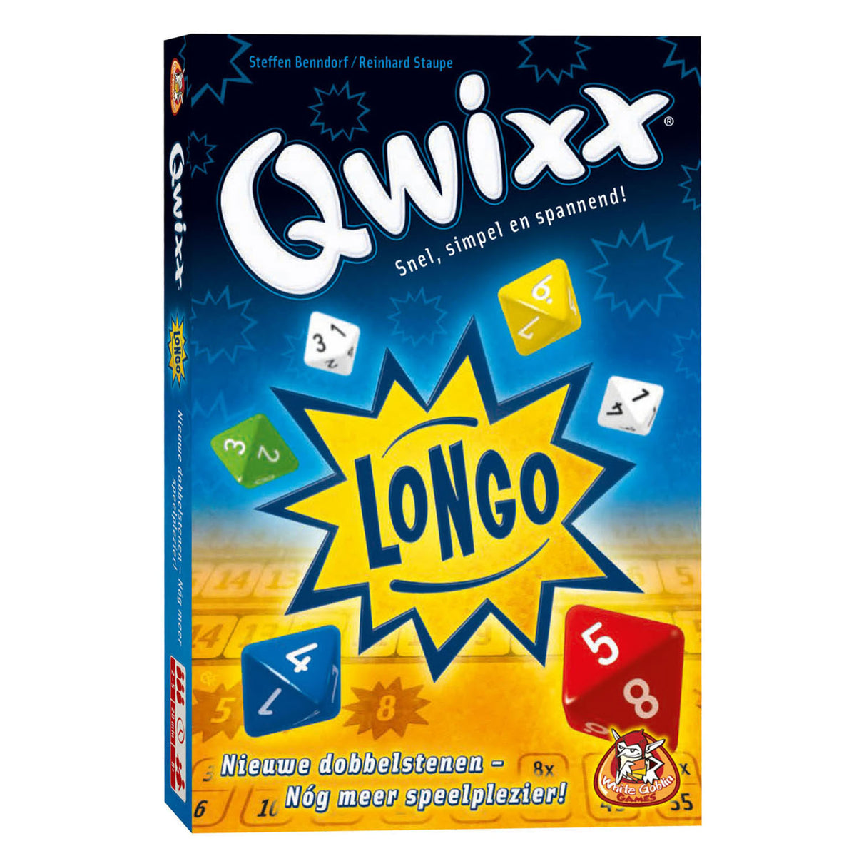 Juegos White Goblin QWIXX Long Dice Game