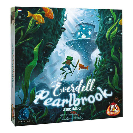 White Goblin Games Everdell: Pearlbrook Brietspill (Hollännesch, Expansioun, 1 - 4 Spiller, 60 Minutten, ab 10 Joer)