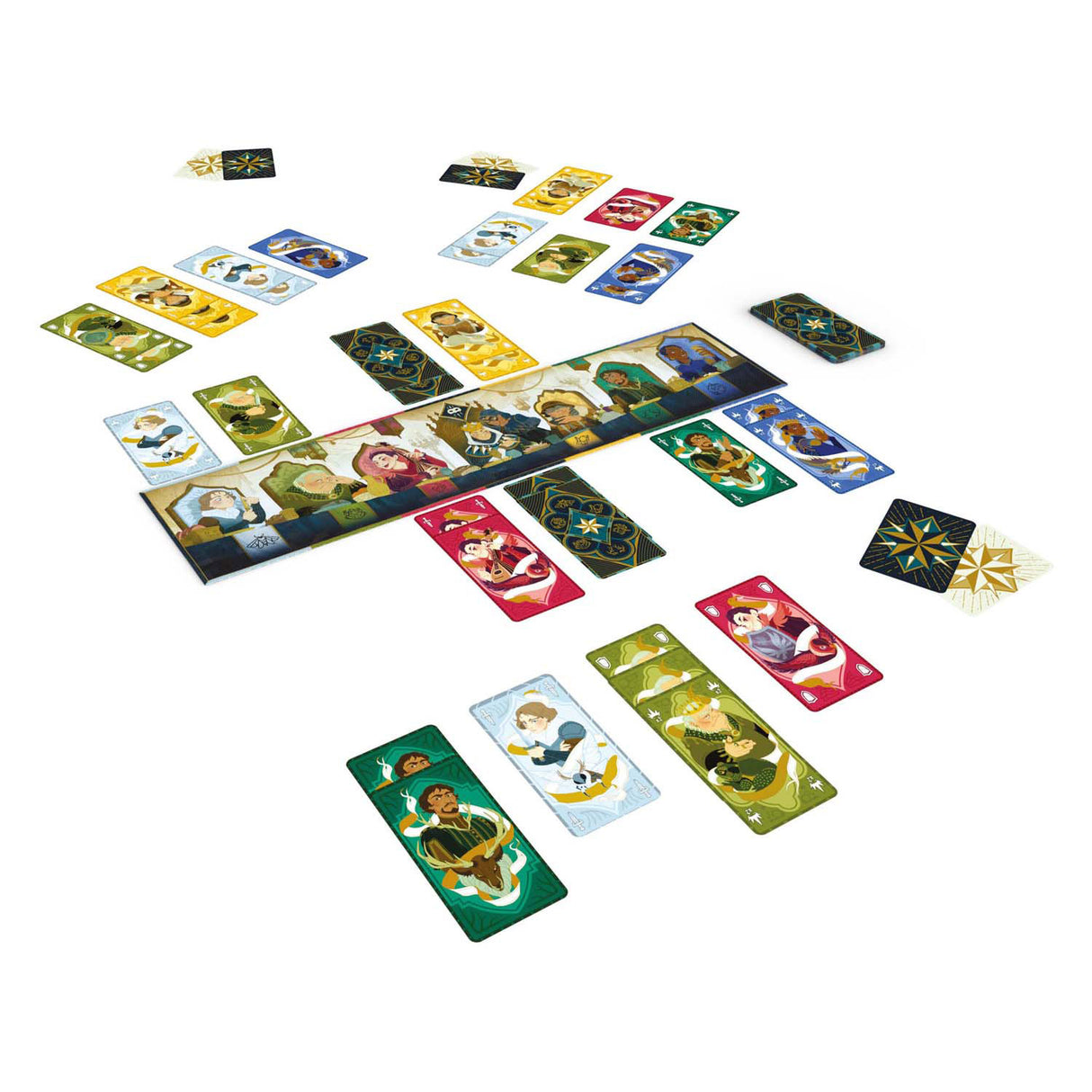 White Goblin Spiller - Sycophants - Kaartespill - 2 bis 5 Spiller - interaktiv Käerzespill fir Famillen - ab 8 Joer -
