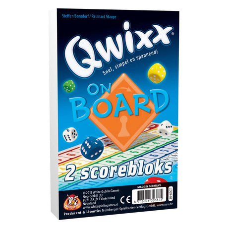 White Goblin Games Qwixx On-Board-Blöcke – zusätzliche Punkteblöcke