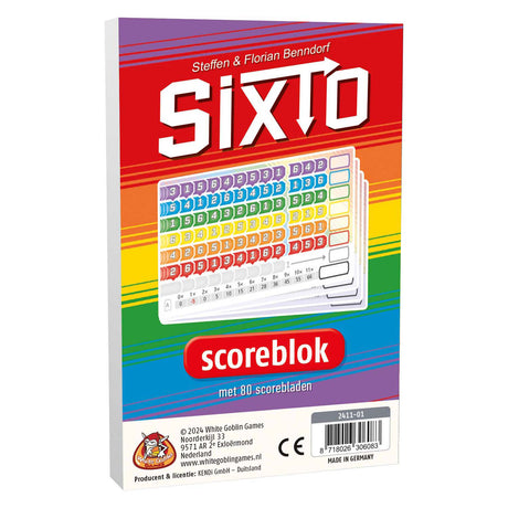 Igre White Goblin sixto blocks - rezultat blok