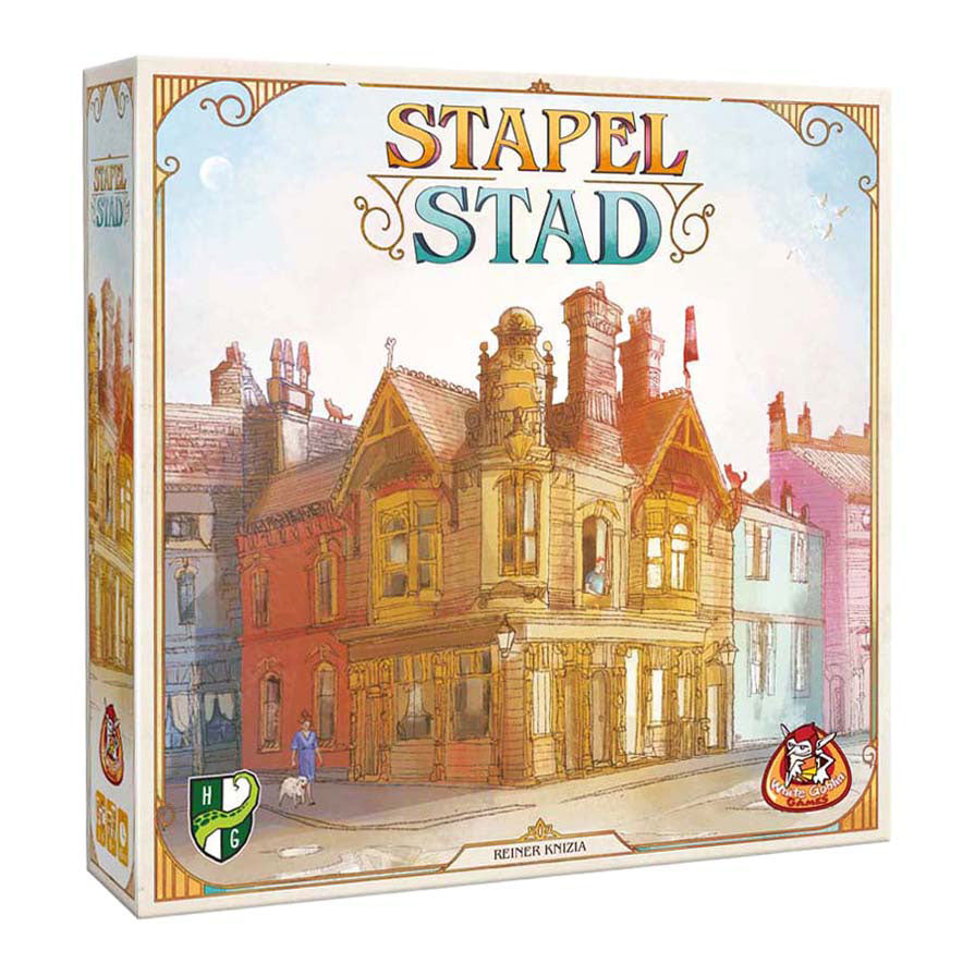 White Goblin Games Stack Stad - Brietspill
