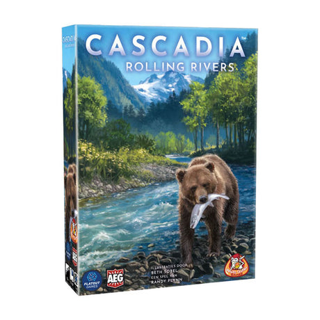 White goblin games cascadia - rolling rivers bordspel