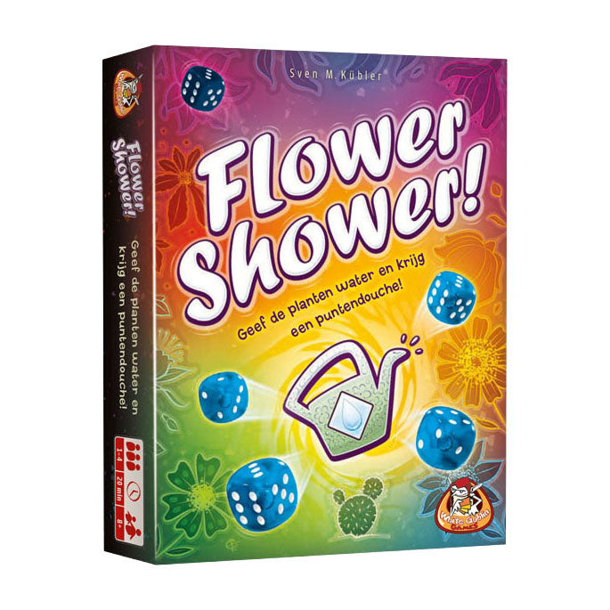 White goblin games flower shower - dobbelspel