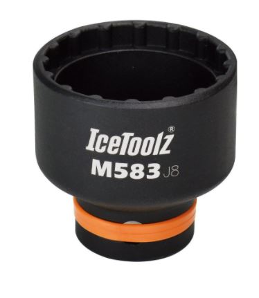 Herramienta superior de cadena ICETOOLZ M581 para pasos de Shimano E6100 E7000 E8000