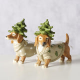 Boltze home Christmas pendant dog 10.3x8cm