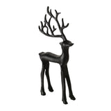Boltze Hausfigur Hirsch schwarz 9x3x20cm