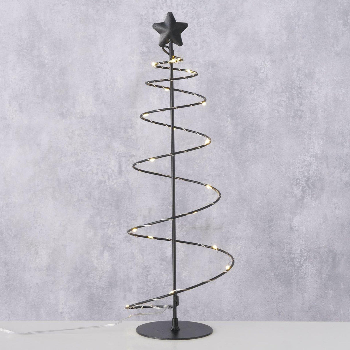 Boltze Home Chrëschtbeemchen Metall ø13xh41cm