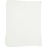 Creativ company transfer sheets, sheet 21.5x28 cm, for light textiles, transparent, 5 sheets 1 box