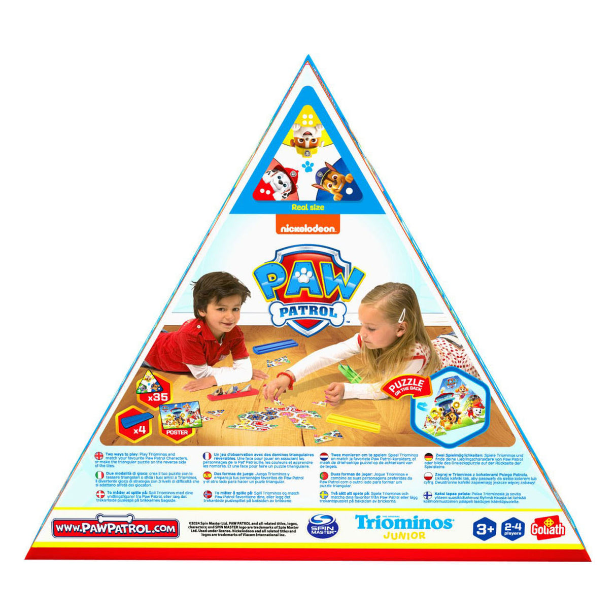 Goliath triominos junior paw patrol