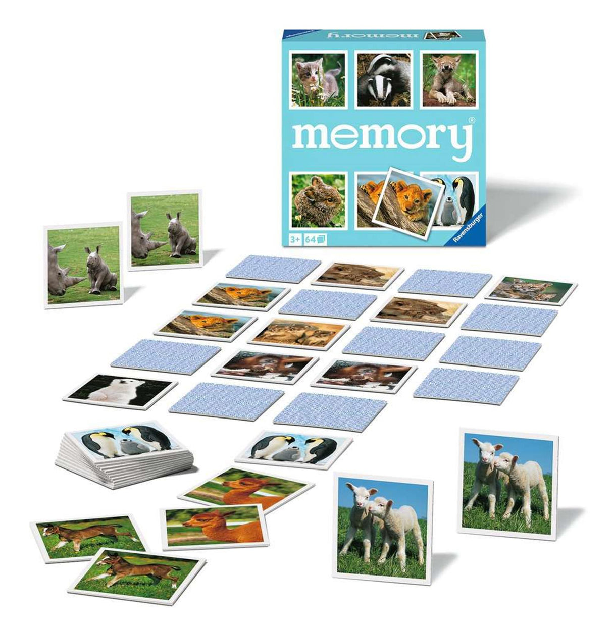 Ravensburger Young Animals Memory Game