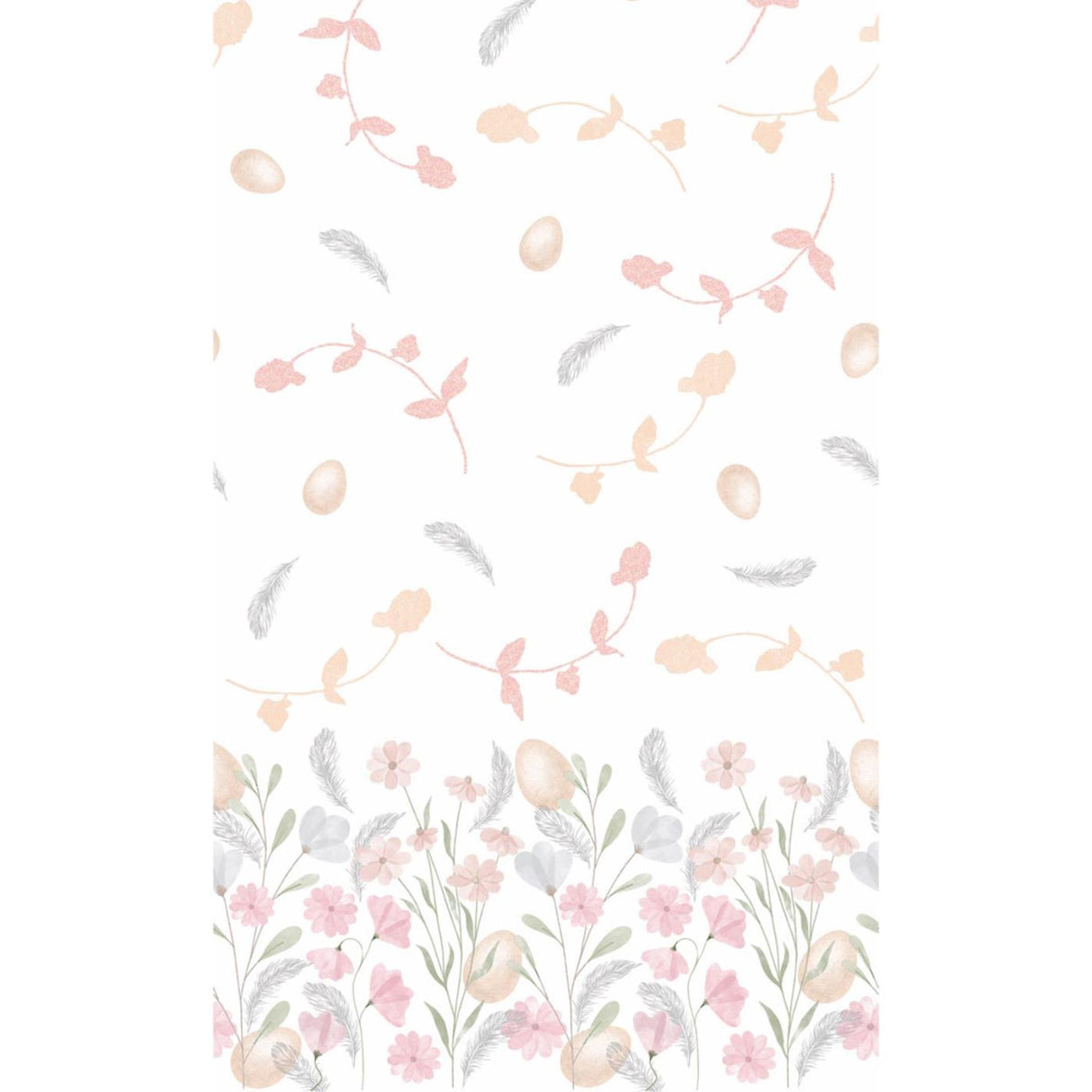 Duni tablecloth soft easter 138x220cm