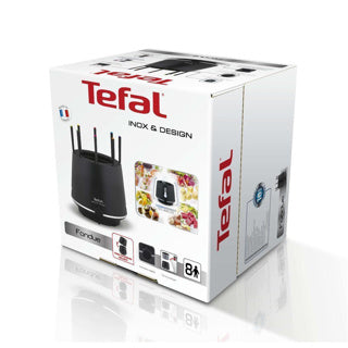 Tefal fondue nerūdijančio plieno dizainas