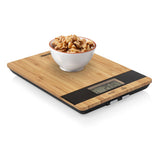 Virtuvinės svarstyklės Princess 492944 - skaitmeninės - stilingas bambukas - nuo 1 g iki 5 kg - taros funkcija