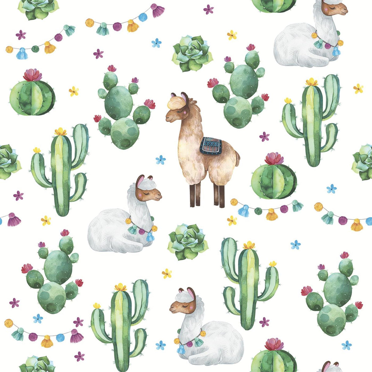 Duni napkins lamas 33x33cm