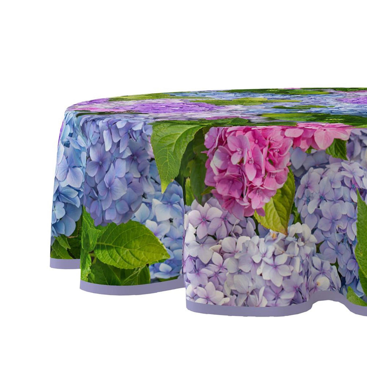 Wicotex tablecloth around hydrangea 160cm