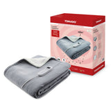 Tomado electric top blanket 180x130 cm gray white