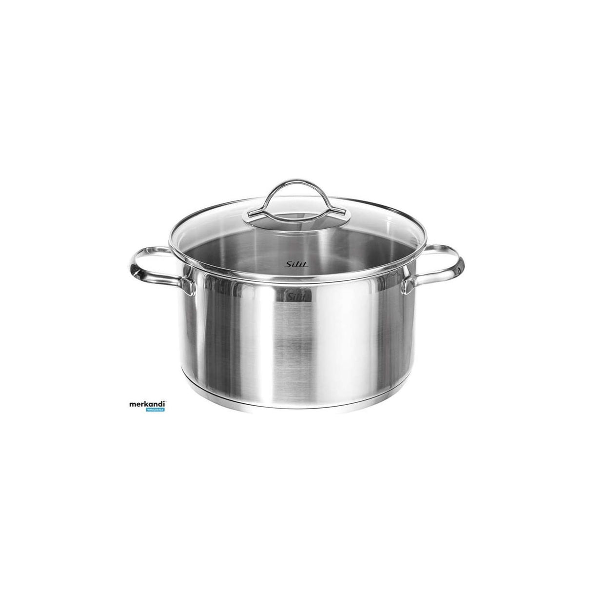Silit stainless steel cooking pot ø24cm induction