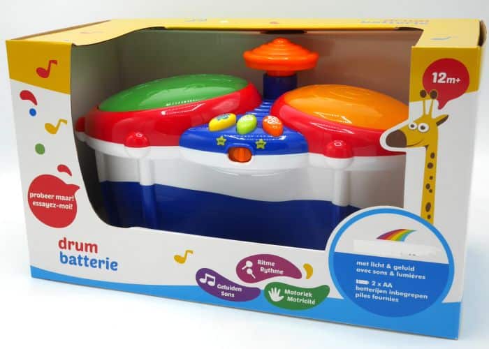 Jonotoys Drum Play Set mat verschiddene Kläng