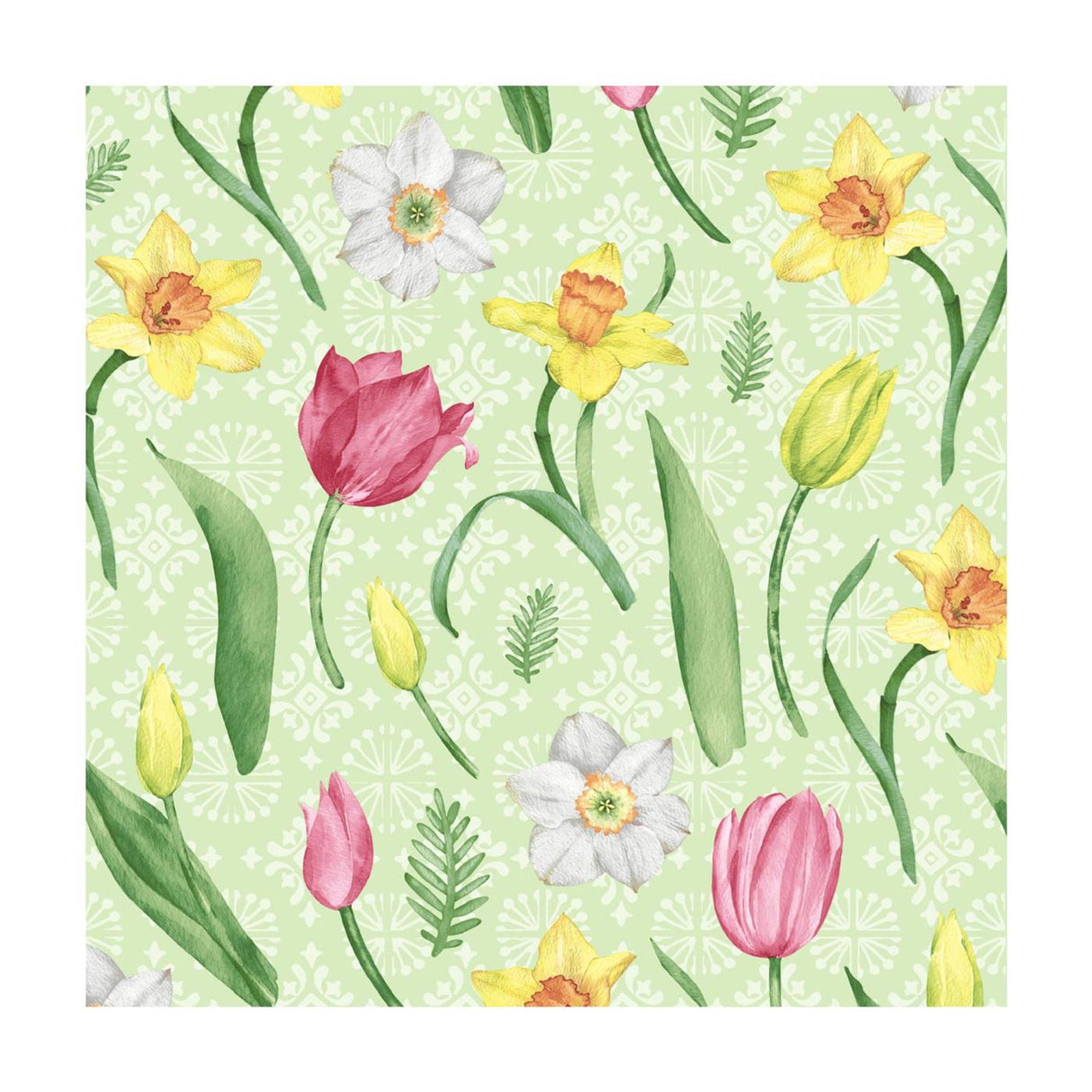 Duni napkins joyful blooms 33cm