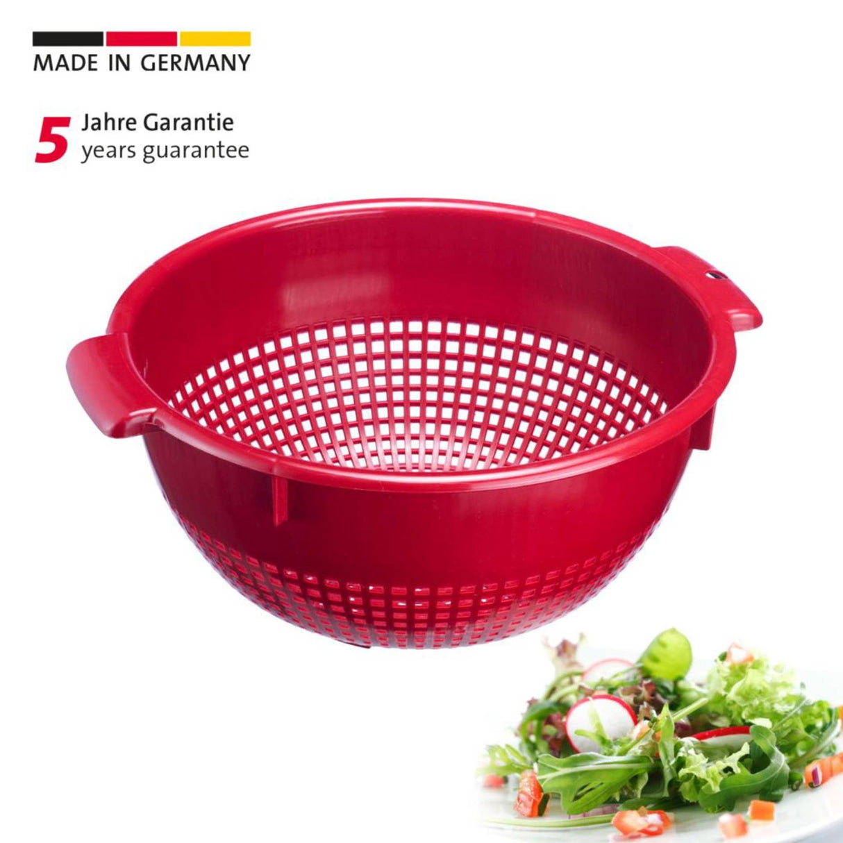 Westmark plastic colander ø24cm red