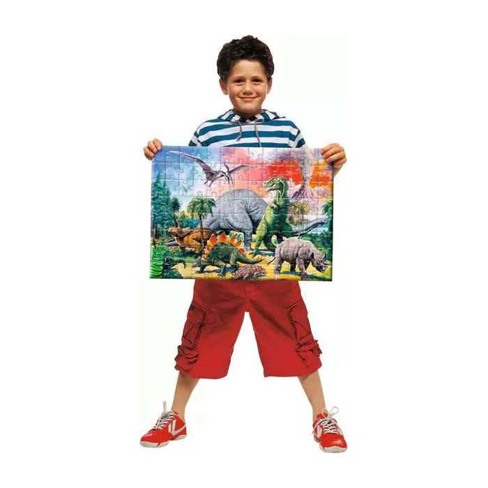 Ravensburger among the dinosaurs – xxl puzzle 100 pieces