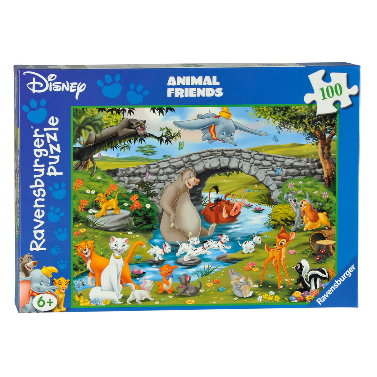 Ravensburger Puzzle Animal Friends 100st XXL.