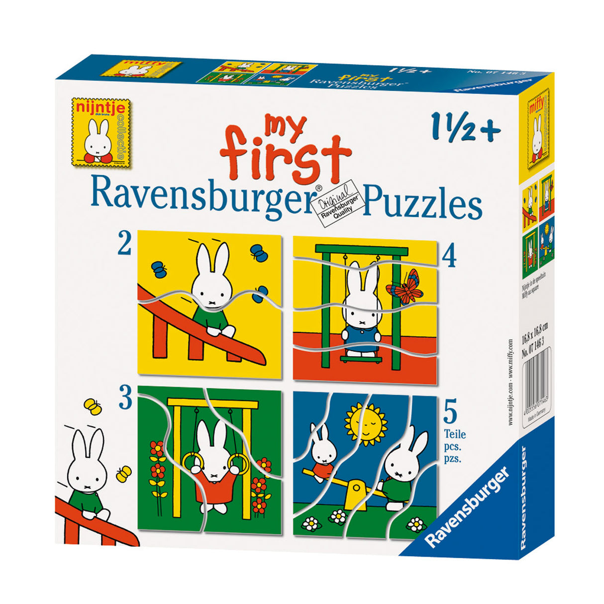 Ravensburger nijntje, 4in1