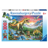 Ravensburger at the dinosaurs, 100th. XXL