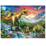 Ravensburger at the dinosaurs, 100th. XXL