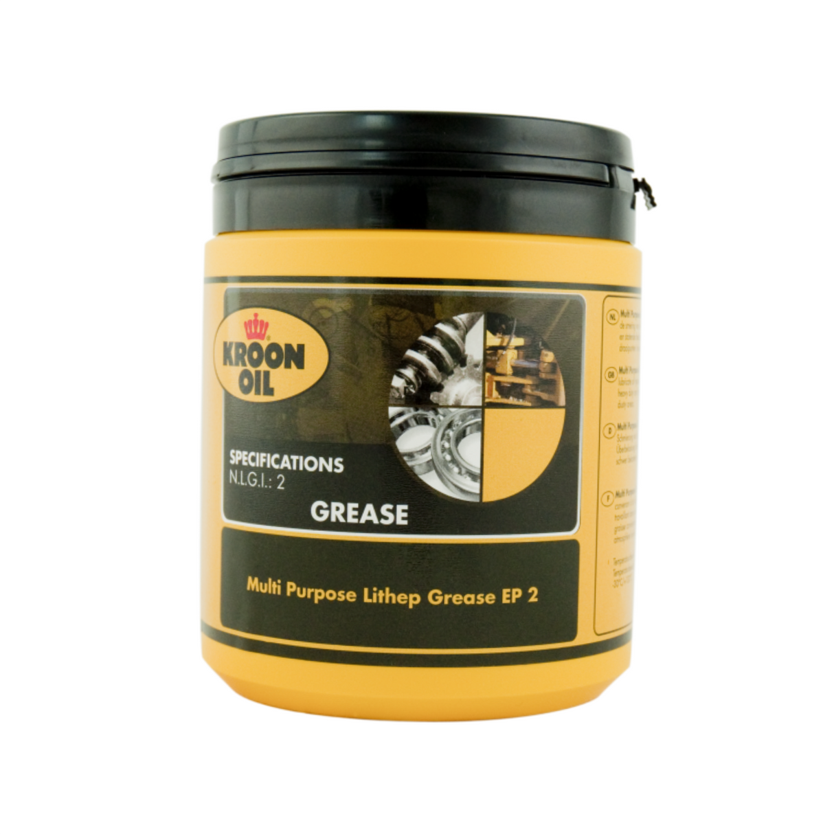 Kroon-Oil MP Lithep Grease EP 2 Spring Fat 600 Grams 34069