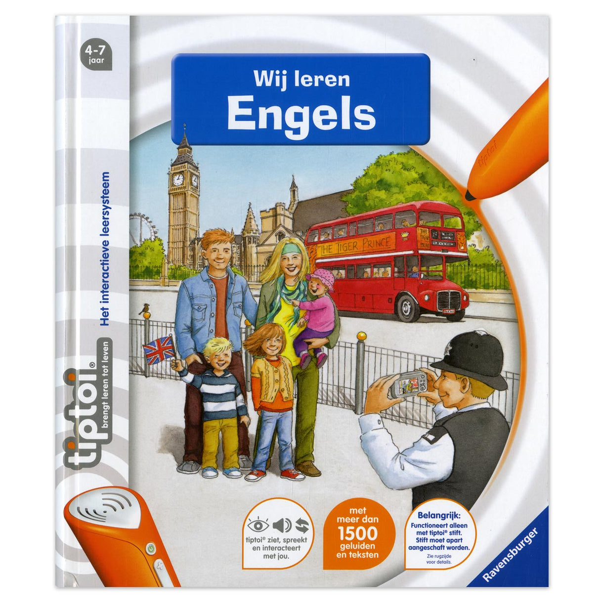 Ravensburger Tiptoi Libro Aprendemos inglés