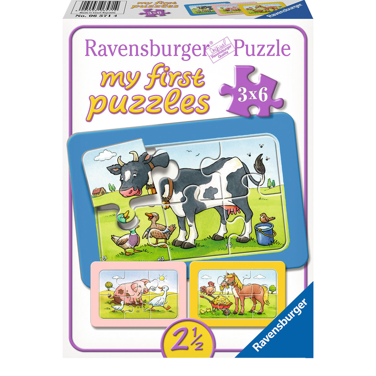 Ravensburger Bons amis, 3x6st.