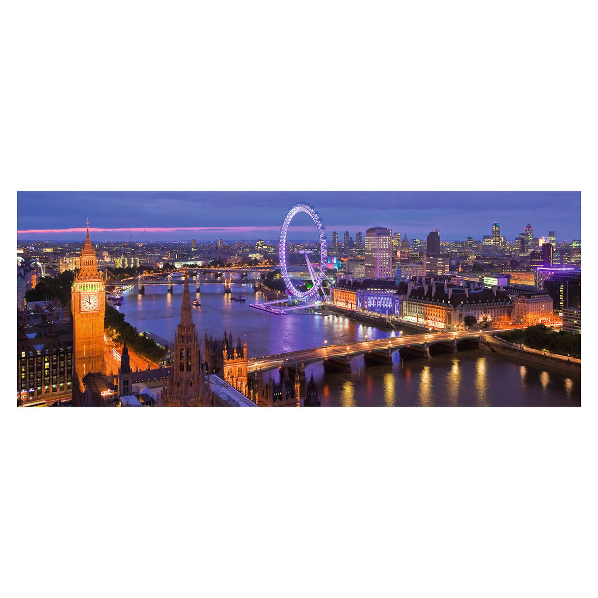 Ravensburger London at night Panorama puzzle 1000st.