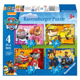 Ravensburger Puzzle szczenięta na drodze, 4in1