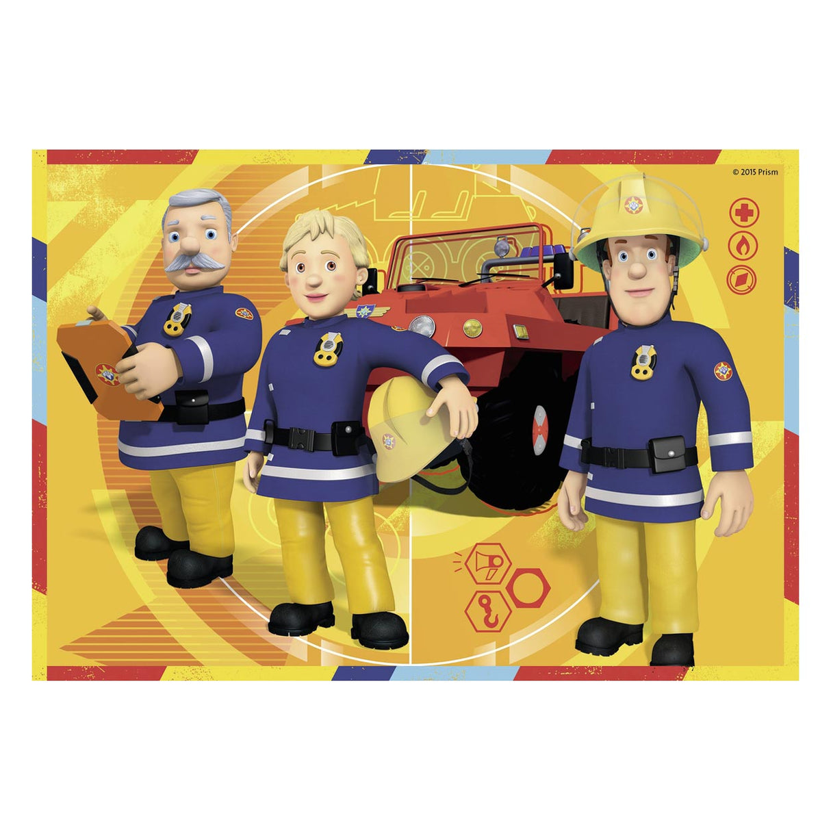 Ravensburger Fireman Sam: Sam på arbejde 2x12 stykker