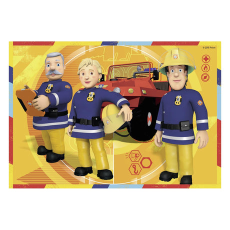 Ravensburger Fireman Sam: Sam en el trabajo 2x12 piezas