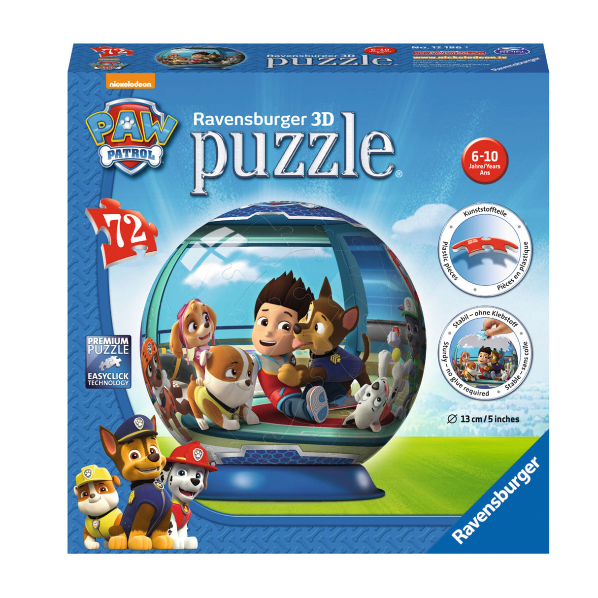 Ravensburger Puzzelbal 72st.