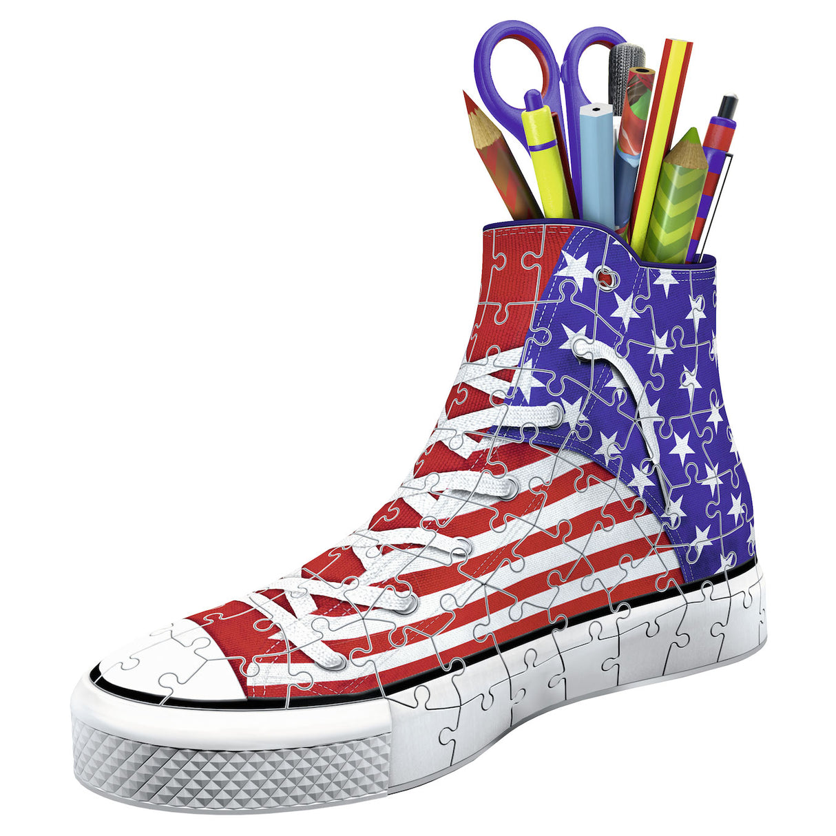 Ravensburger - 3D Puzzle - Amerika Sneaker