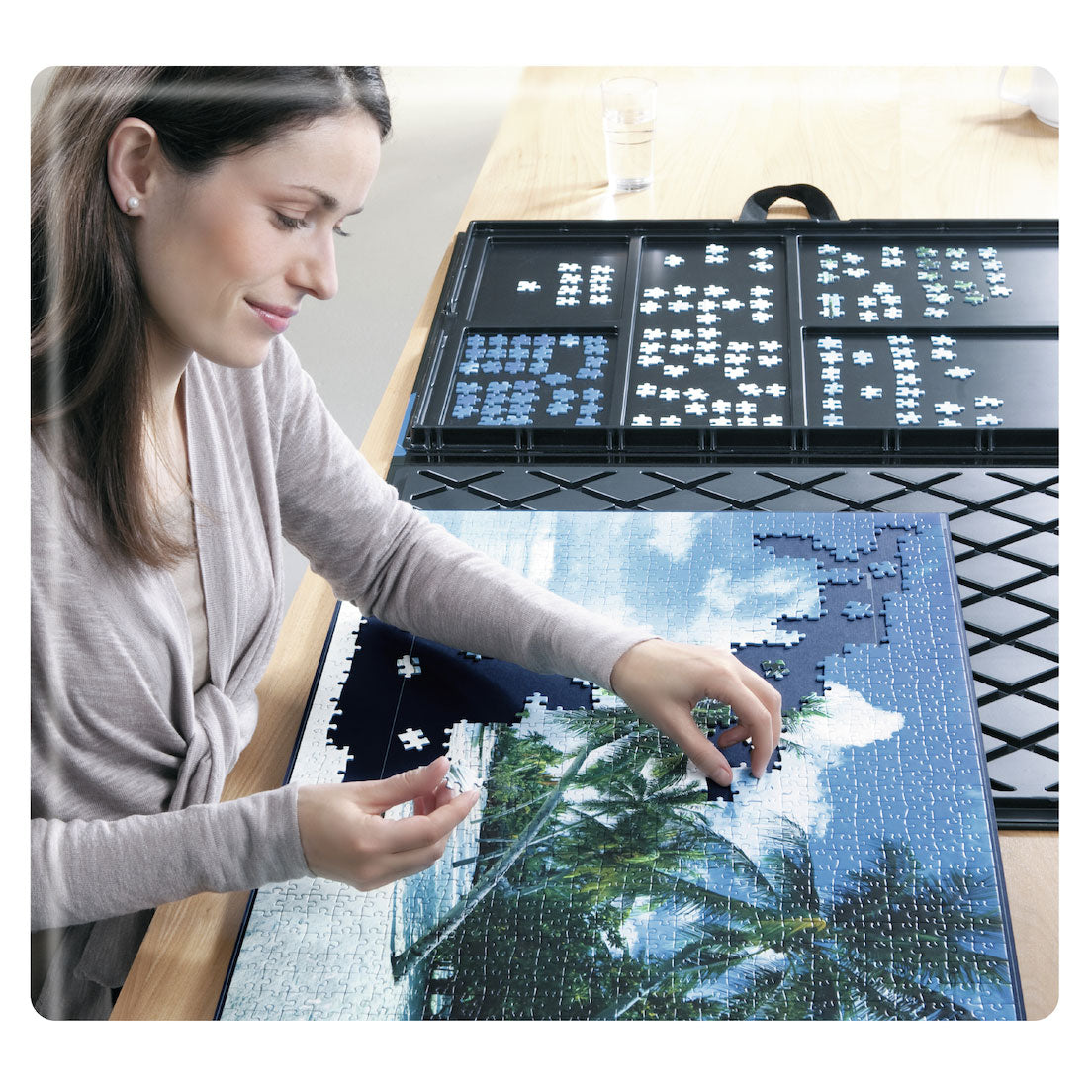 Ravensburger Puzzel Opbergmap, 300 1000st.