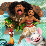 Ravensburger Disney Vaiana Entdeckungsrees, 3x49 Stéck.