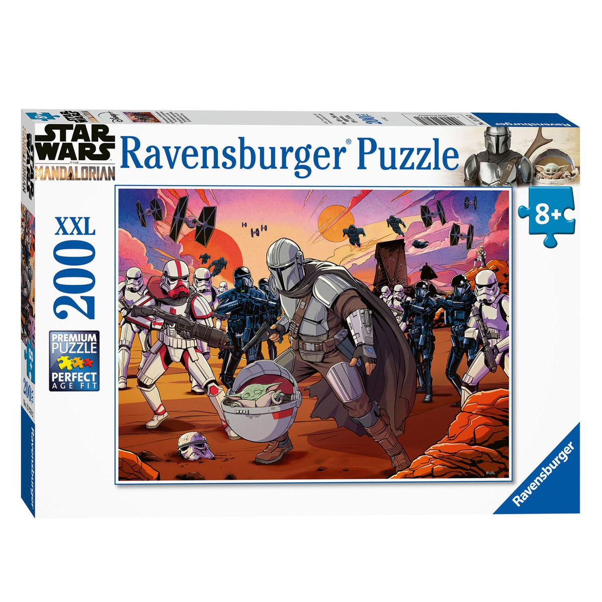 Ravensburger - Mandalorian - Chief Macht Puzzle 200 stykker