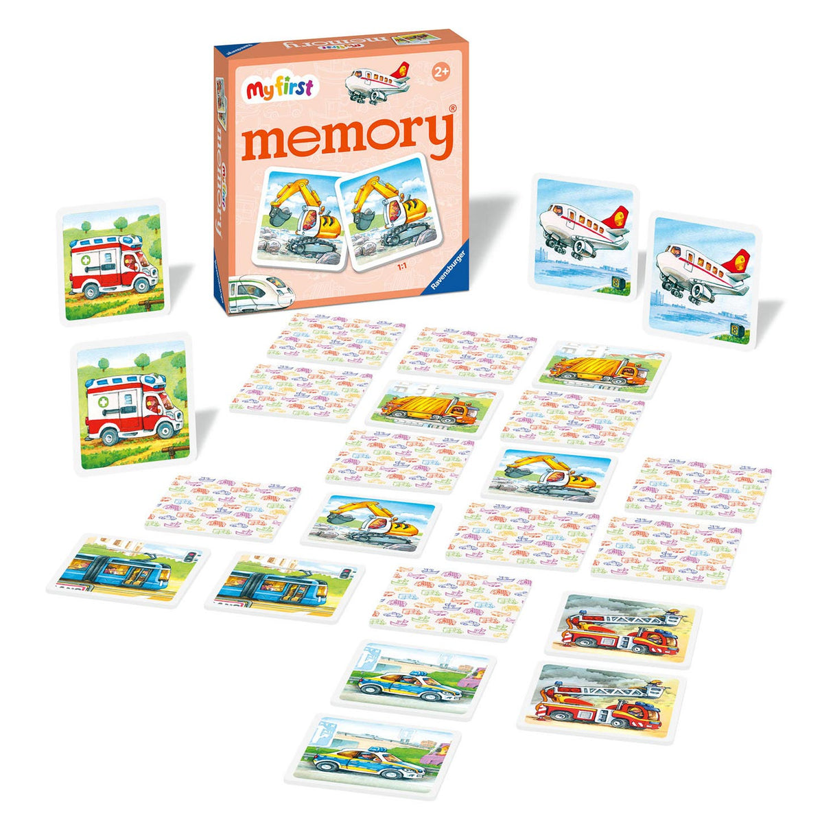 Vehículos de memoria de Ravensburger