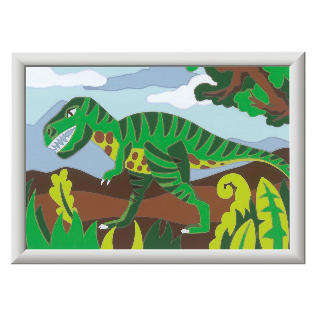 Ravensburger slika po številkah Dino