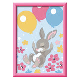 Ravensburger Painting by Number Rabbit con glitter