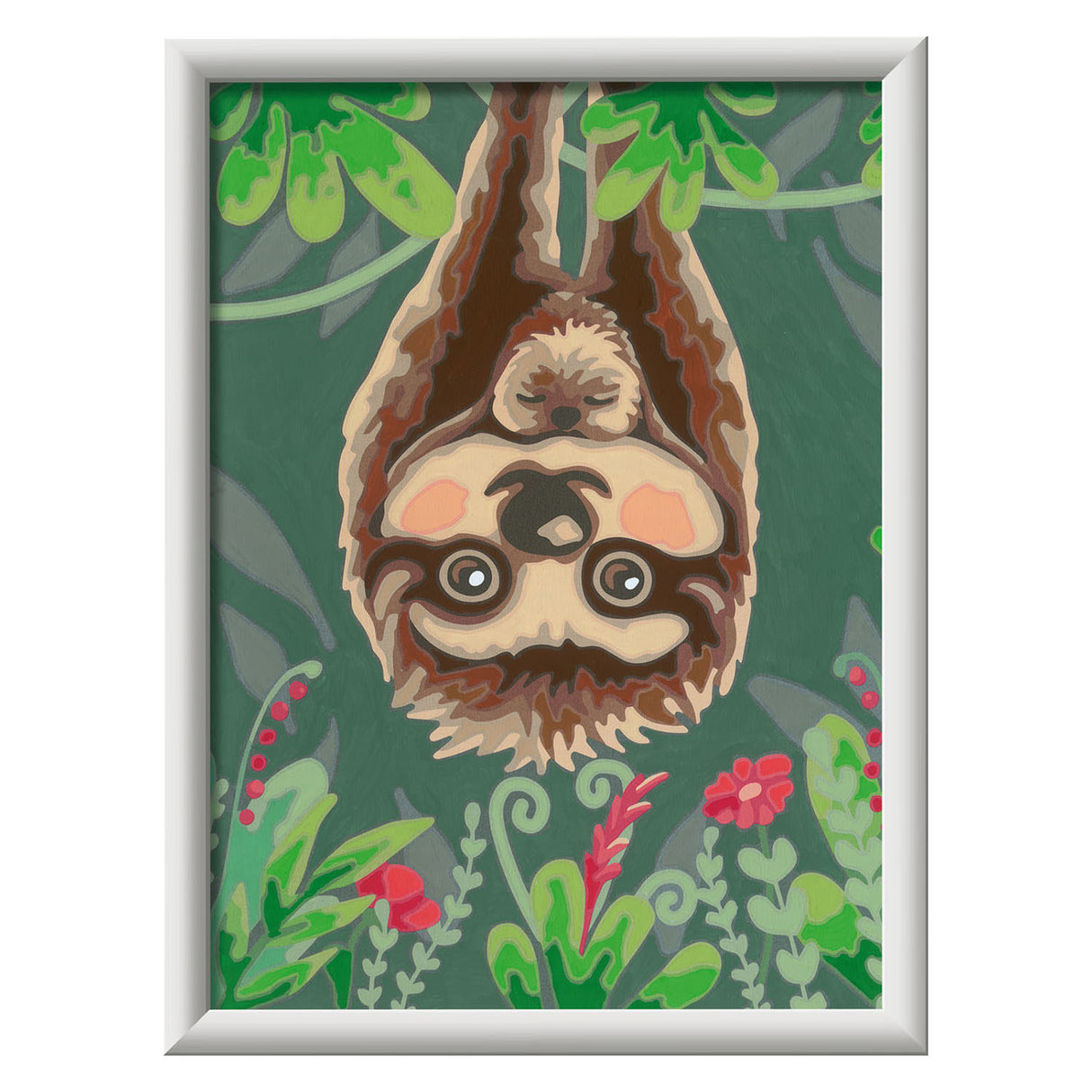 Ravensburger Painting di Number Sloth