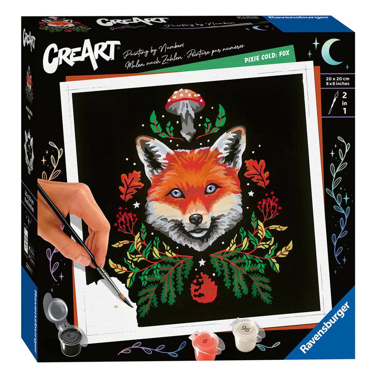 Ravvensburger Creart Pixie Cold Edition Fox