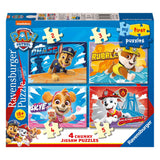 Ravensburger - Mine første gåder Paw Patrol 4in1