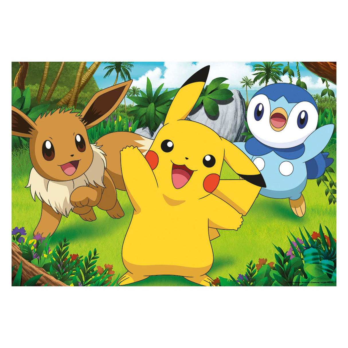 Ravensburger Puzzle Pikachu a jeho přátelé 2x24 kusů